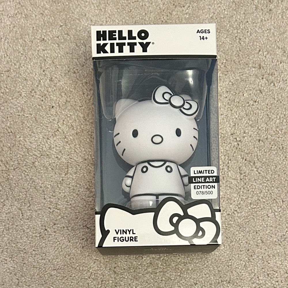 hello kitty limited edition line art edition vinyl figure - Picture 8 of 10